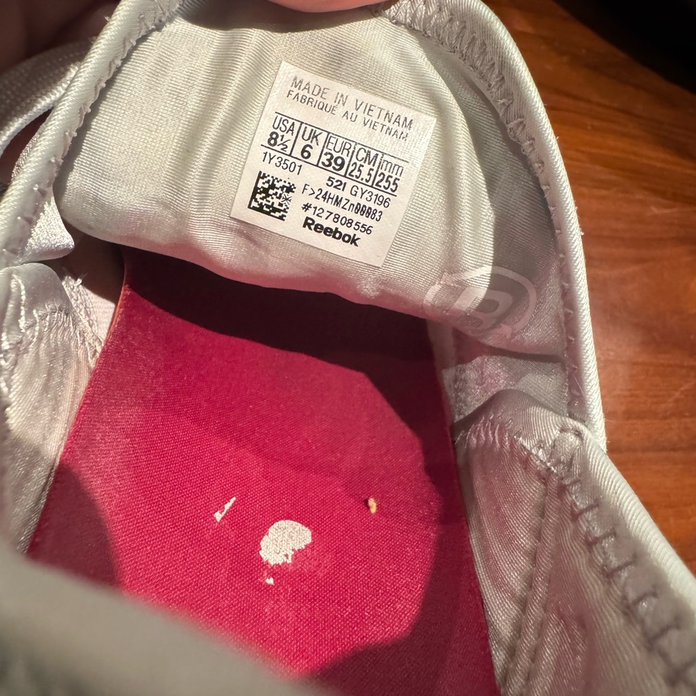 Reebox Gray Snakeskin Sneakers DMX Moving Air - Picture 5 of 9